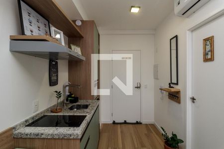 Studio à venda com 22m², 1 quarto e sem vagaCozinha