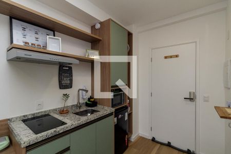 Studio à venda com 22m², 1 quarto e sem vagaCozinha