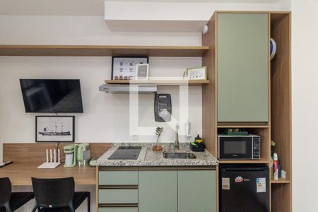 Studio à venda com 22m², 1 quarto e sem vagaCozinha