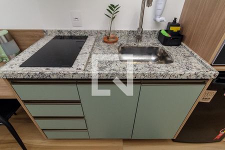 Studio à venda com 22m², 1 quarto e sem vagaCozinha