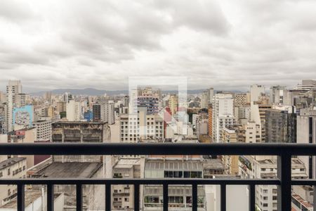 Studio à venda com 22m², 1 quarto e sem vagaVaranda