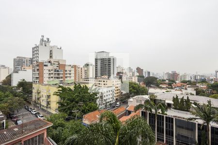 Varanda - Vista de apartamento para alugar com 2 quartos, 56m² em Pinheiros, São Paulo