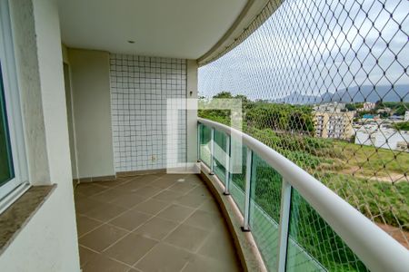 varanda de apartamento à venda com 3 quartos, 82m² em Pechincha, Rio de Janeiro