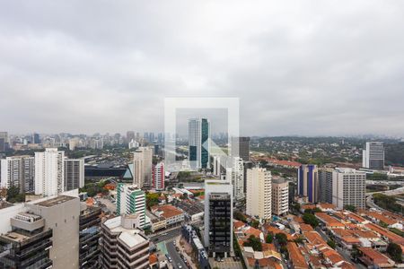 Varanda - Vista de apartamento para alugar com 2 quartos, 90m² em Pinheiros, São Paulo