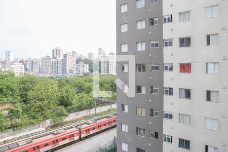 Vista da Sala de apartamento à venda com 1 quarto, 33m² em Barra Funda, São Paulo