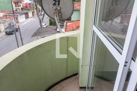 Varanda da Sala de apartamento à venda com 3 quartos, 78m² em Vila Gonçalves, São Bernardo do Campo