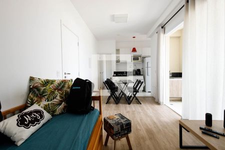 Sala de apartamento para alugar com 1 quarto, 55m² em Vila Vitoria Ii, Indaiatuba