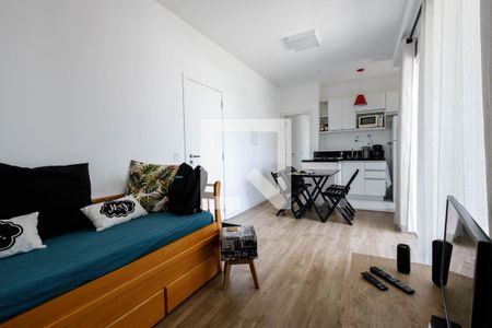 Sala de apartamento para alugar com 1 quarto, 55m² em Vila Vitoria Ii, Indaiatuba