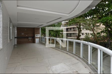 Varanda da Sala de apartamento para alugar com 4 quartos, 216m² em Recreio dos Bandeirantes, Rio de Janeiro