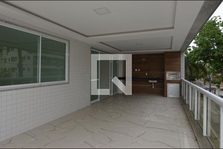 Varanda da Sala de apartamento para alugar com 4 quartos, 216m² em Recreio dos Bandeirantes, Rio de Janeiro