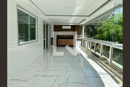 Varanda de apartamento para alugar com 4 quartos, 216m² em Recreio dos Bandeirantes, Rio de Janeiro