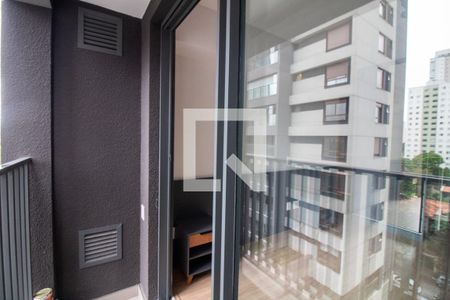 Studio para alugar com 33m², 1 quarto e sem vagaVaranda 