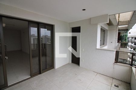 Varanda da Sala de apartamento para alugar com 3 quartos, 280m² em Barra da Tijuca, Rio de Janeiro