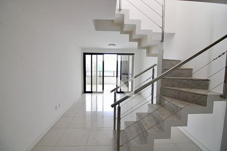 Sala de apartamento para alugar com 3 quartos, 280m² em Barra da Tijuca, Rio de Janeiro