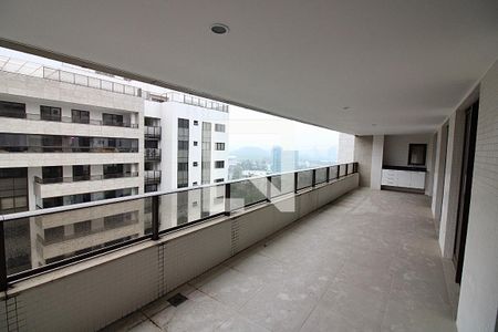 Varanda da Sala de apartamento à venda com 3 quartos, 134m² em Barra da Tijuca, Rio de Janeiro