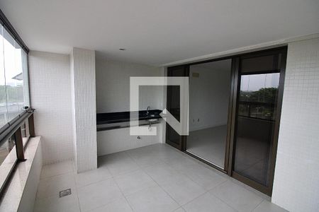 Varanda da Sala de apartamento para alugar com 3 quartos, 131m² em Barra da Tijuca, Rio de Janeiro