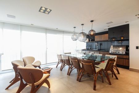 Varanda Gourmet de apartamento à venda com 2 quartos, 126m² em Parque São Jorge, São Paulo