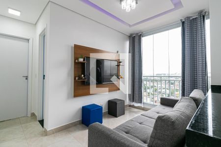 Sala de apartamento para alugar com 1 quarto, 39m² em Chácara Seis de Outubro, São Paulo
