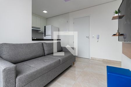 Sala de apartamento para alugar com 1 quarto, 39m² em Chácara Seis de Outubro, São Paulo