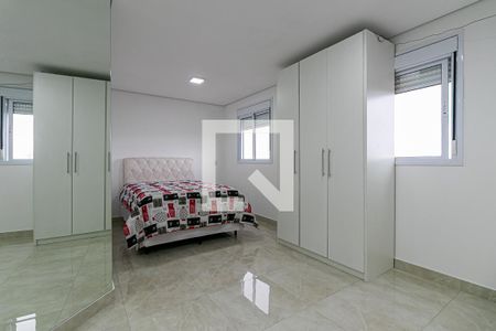 Quarto de apartamento para alugar com 1 quarto, 39m² em Chácara Seis de Outubro, São Paulo