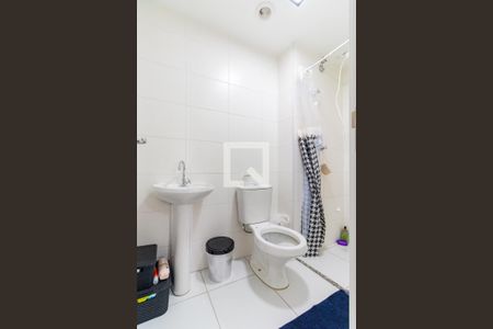 Banheiro da Suíte de apartamento à venda com 1 quarto, 26m² em Jardim Cidália, São Paulo