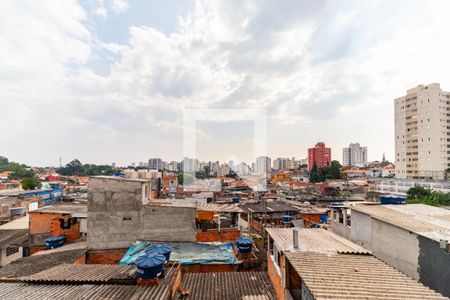 Vista da Suíte de apartamento à venda com 1 quarto, 26m² em Jardim Cidália, São Paulo