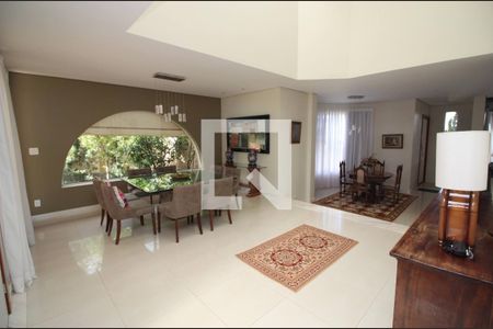 Sala jantar de casa de condomínio à venda com 3 quartos, 450m² em Alphaville Nova Lima, Nova Lima
