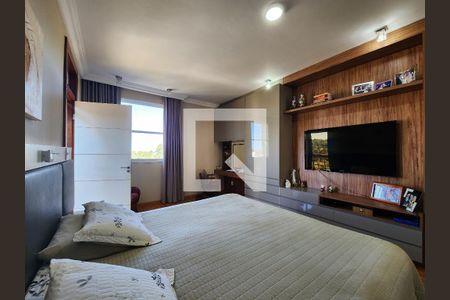 Quarto suíte de casa de condomínio à venda com 3 quartos, 450m² em Alphaville Nova Lima, Nova Lima