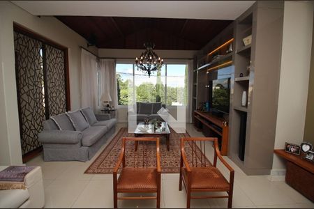 Sala TV de casa de condomínio à venda com 3 quartos, 450m² em Alphaville Nova Lima, Nova Lima