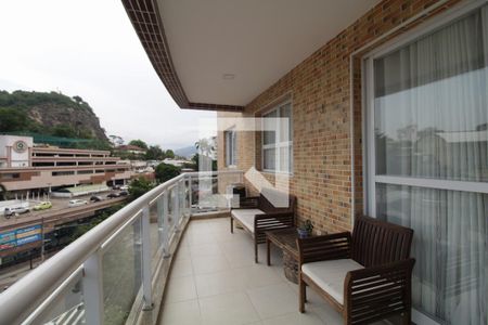 Varanda da Sala de apartamento à venda com 3 quartos, 80m² em Freguesia (jacarepaguá), Rio de Janeiro