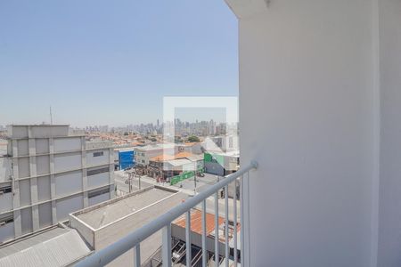 Vista da Sala de apartamento para alugar com 1 quarto, 34m² em Chácara Mafalda, São Paulo