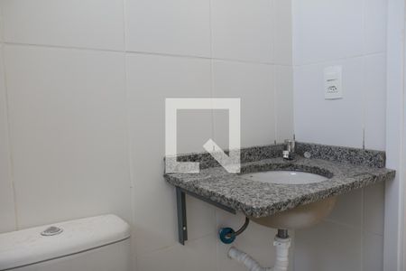 Banheiro Social de apartamento para alugar com 1 quarto, 34m² em Sapopemba, São Paulo