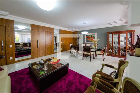 Sala de apartamento à venda com 4 quartos, 198m² em Luxemburgo, Belo Horizonte