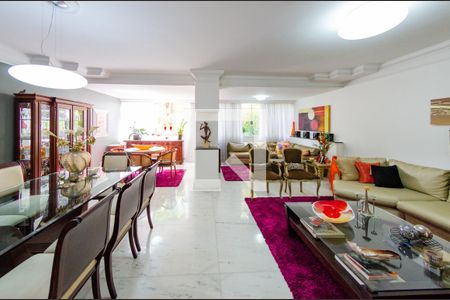 Sala de apartamento à venda com 4 quartos, 198m² em Luxemburgo, Belo Horizonte