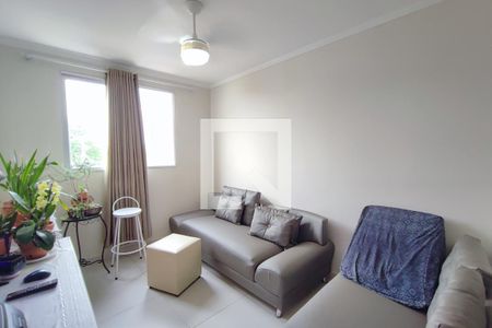 Sala de Estar de apartamento à venda com 2 quartos, 60m² em Jardim Ipiranga, Campinas