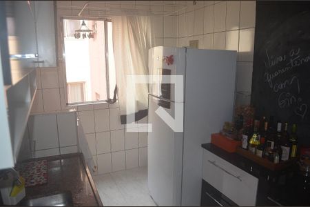 Cozinha de apartamento à venda com 2 quartos, 56m² em Conjunto Residencial Souza Queiroz, Campinas