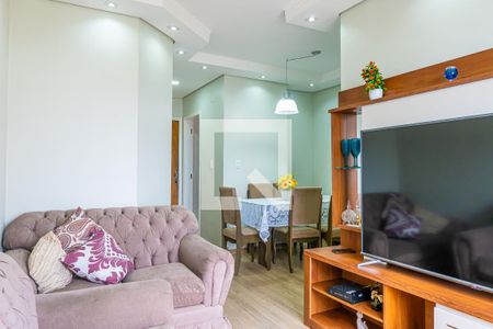 Sala de apartamento à venda com 3 quartos, 84m² em Jardim dos Oliveiras, Campinas
