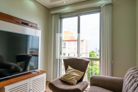 Sala de apartamento à venda com 3 quartos, 84m² em Jardim dos Oliveiras, Campinas