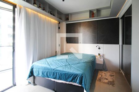 Sala/Suíte de apartamento à venda com 1 quarto, 44m² em Vila Olímpia, São Paulo