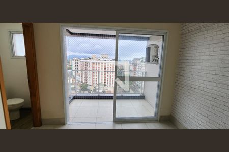 Detalhe Sala de apartamento para alugar com 1 quarto, 60m² em Embaré, Santos