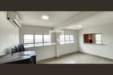 Área comum - Churrasqueira de apartamento para alugar com 1 quarto, 60m² em Embaré, Santos
