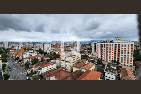 Vista da Varanda de apartamento para alugar com 1 quarto, 60m² em Embaré, Santos