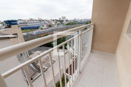 Varanda da Sala de apartamento para alugar com 1 quarto, 32m² em Vila Ré, São Paulo