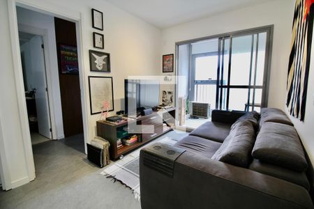 Sala de apartamento à venda com 1 quarto, 47m² em Vila Mariana, São Paulo