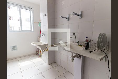Apartamento para alugar com 38m², 2 quartos e sem vagaCozinha e Área de Serviço