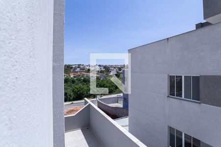 Vista da sala de apartamento à venda com 3 quartos, 82m² em Xangri-la, Contagem