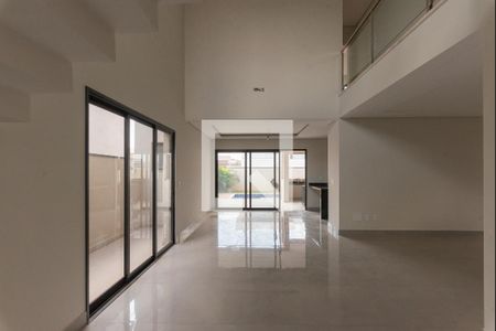 Sala de casa de condomínio à venda com 3 quartos, 264m² em Swiss Park, Campinas