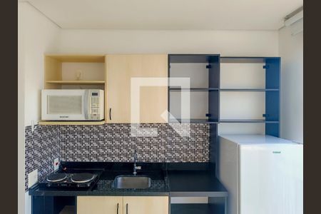 Sala e Cozinha de apartamento para alugar com 1 quarto, 30m² em Bom Retiro, São Paulo