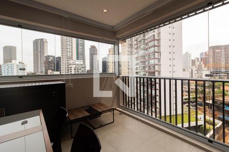 Apartamento à venda com 48m², 1 quarto e 1 vagaVaranda