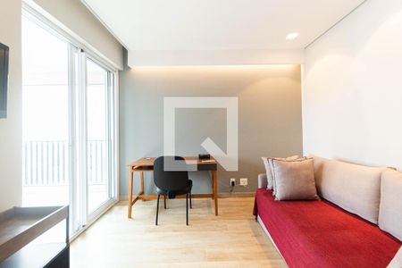 Sala de apartamento para alugar com 1 quarto, 48m² em Sumaré, São Paulo